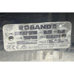 Used Roband E25 Straight Glass Hot Food Display Bar, 10 pans double row - ST26UK311
