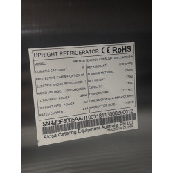 Used Atosa MBF8005 - Top Mounted 2 Door Refrigerator - ST26UK303