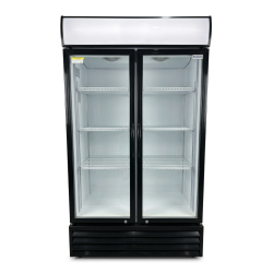 Used EXQUISITE - DC1000P - DISPLAY CABINETS DOUBLE DOOR UPRIGHT DISPLAY CHILLERS - ST26UK335