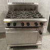 Used Waldorf Gas 6 Burner Oven Range RN8