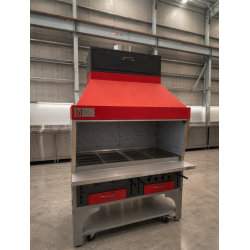 BT Italian Made Double Charcoal Grill 1500mm ST26UK345