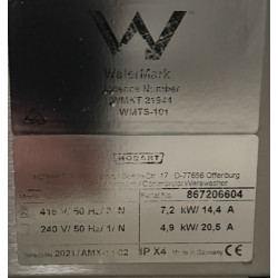 Used Hobart PROFI AMX Hood-Type Dishwasher AMX-90B - ST26UK350
