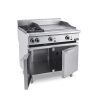 Used B &S VERRO VBT-SB2-GRP6 Combination Two Open Burners & 600mm Grill Plate - ST26UK355