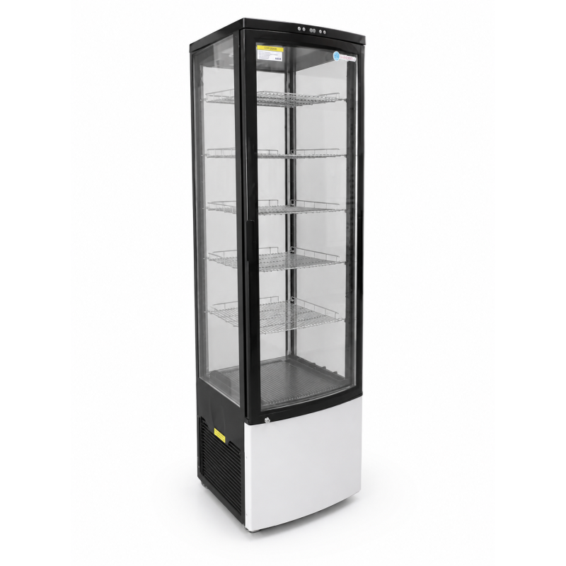 Used ICS Pacific Como Black Floor Standing Fridge - ST26UK358