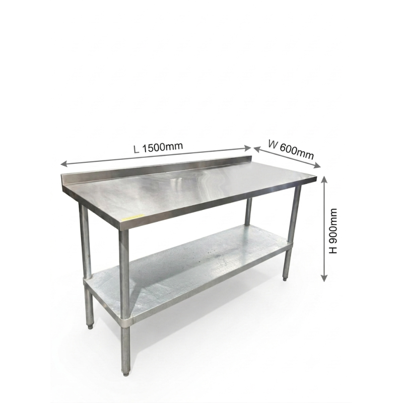 Used Stainless Steel Bench 1500mm - ST26UK371