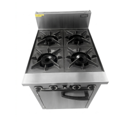 Used Cobra CR6D Four Burner LPG Gas Oven- ST26UK367