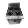 Used Cobra CR6D Four Burner LPG Gas Oven- ST26UK367