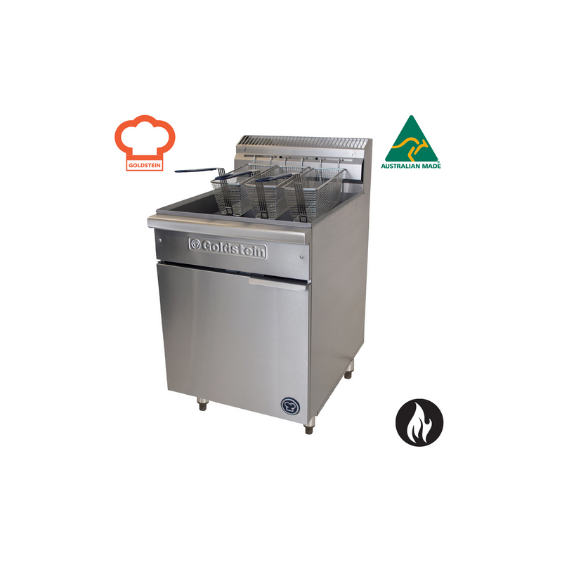 CLEARANCE Goldstein VFG24L Single V Pan Deep Fryer 360L