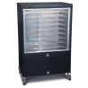 Roband HB200F Heat 'N' Hold Food Warmer - Black- Fixed Glass Display Side