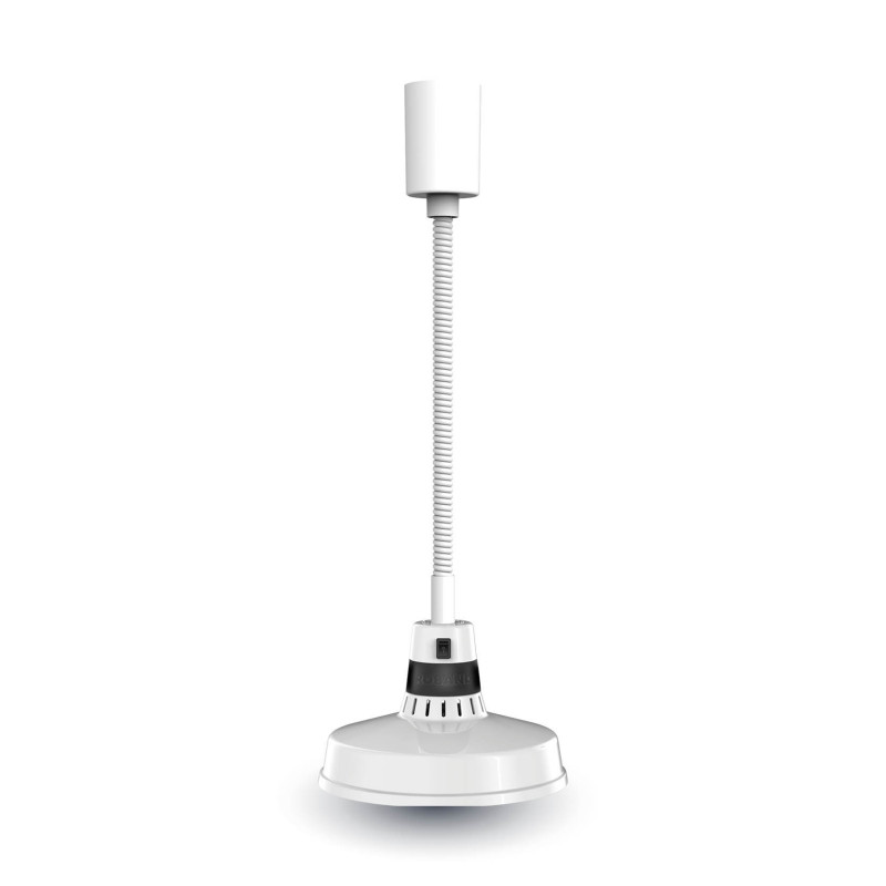Roband PR30WH Pendant Heat Lamp Retractable 300 Series - White