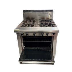 USED Garland ST28 Master Series 4 Burner Range Oven Natural Gas -  ST22KEA2169