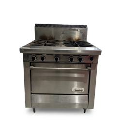 USED Garland ST28 Master Series 4 Burner Range Oven Natural Gas -  ST22KEA2169