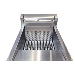 Austheat AF812R Freestanding Electric Fryer rapid recovery, 2 baskets
