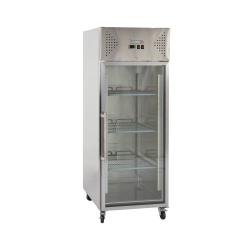 EXQUISITE - GSC650G - COMMERCIAL KITCHEN UPRIGHT GASTRONORM CHILLERS WITH GLASS DOORS