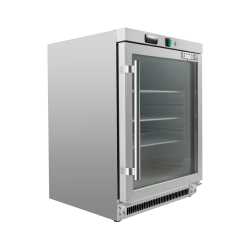 EXQUISITE - MC210G - COMMERCIAL KITCHEN SINGLE DOOR UNDER-BENCH CHILLER - GLASS DOOR