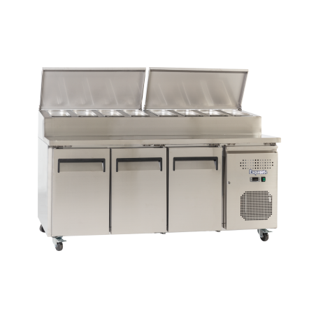 EXQUISITE - MTC363H - COMMERCIAL KITCHEN SANDWICH/PIZZA PREPARATION CHILLERS