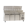EXQUISITE - MTC363H - COMMERCIAL KITCHEN SANDWICH/PIZZA PREPARATION CHILLERS