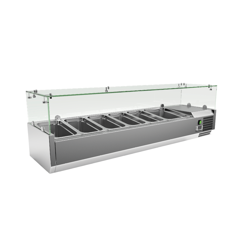 EXQUISITE - ICT1500 - COMMERCIAL KITCHEN INGREDIENT COUNTER TOP CHILLERS
