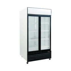 EXQUISITE - DC1000P - DISPLAY CABINETS DOUBLE DOOR UPRIGHT  DISPLAY CHILLERS