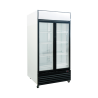 EXQUISITE - DC1000P - DISPLAY CABINETS DOUBLE DOOR UPRIGHT  DISPLAY CHILLERS
