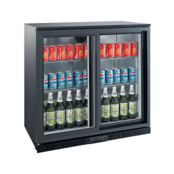 EXQUISITE - COMMERCIAL BACKBAR DISPLAY REFRIGERATORS (with SLIDING DOORS)- UBC210S
