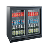 EXQUISITE - COMMERCIAL BACKBAR DISPLAY REFRIGERATORS (with SLIDING DOORS)- UBC210S