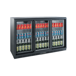 EXQUISITE - COMMERCIAL BACKBAR DISPLAY REFRIGERATORS ( with SLIDING DOORS) - UBC330S