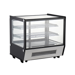 EXQUISITE - CTC120S - COUNTER TOP DISPLAY CABINETS / SQUARE PROFILE - COLD
