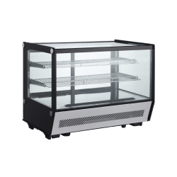 EXQUISITE - CTC160S - COUNTER TOP DISPLAY CABINETS / SQUARE PROFILE - COLD