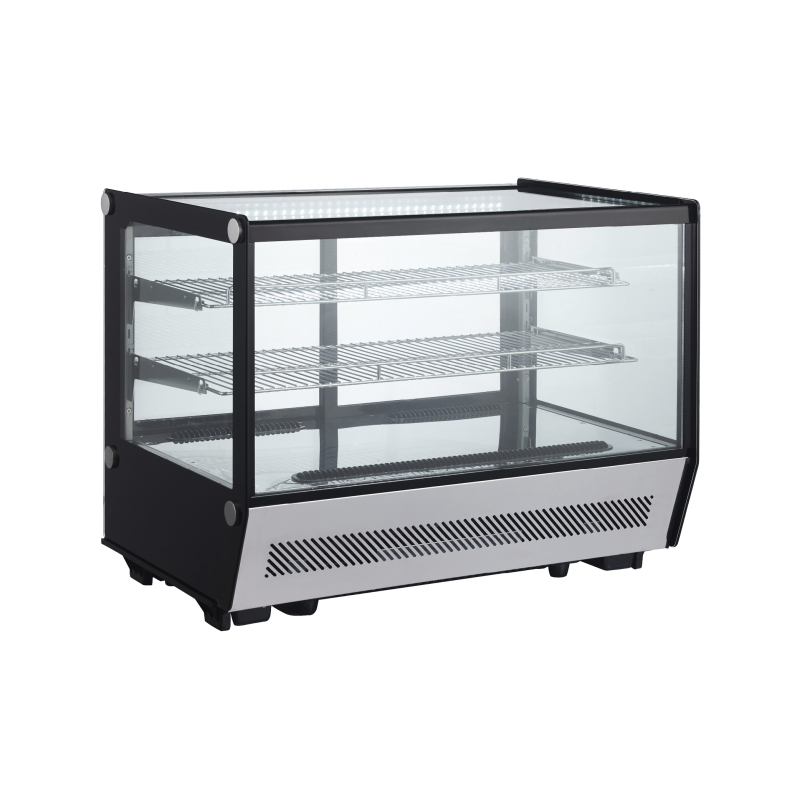 EXQUISITE - CTC160S - COUNTER TOP DISPLAY CABINETS / SQUARE PROFILE - COLD