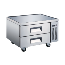 EXQUISITE - CB36D2 - CHEFS BASE UNDERBENCH FRIDGE DRAWER 900MM WIDTH