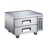 EXQUISITE - CB36D2 - CHEFS BASE UNDERBENCH FRIDGE DRAWER 900MM WIDTH