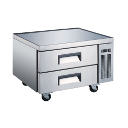 EXQUISITE - CB48D2 - CHEFS BASE UNDERBENCH FRIDGE DRAWER 1200MM WIDTH
