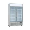 EXQUISITE - DC880P - TWO GLASS DOORS UPRIGHT FRIDGE