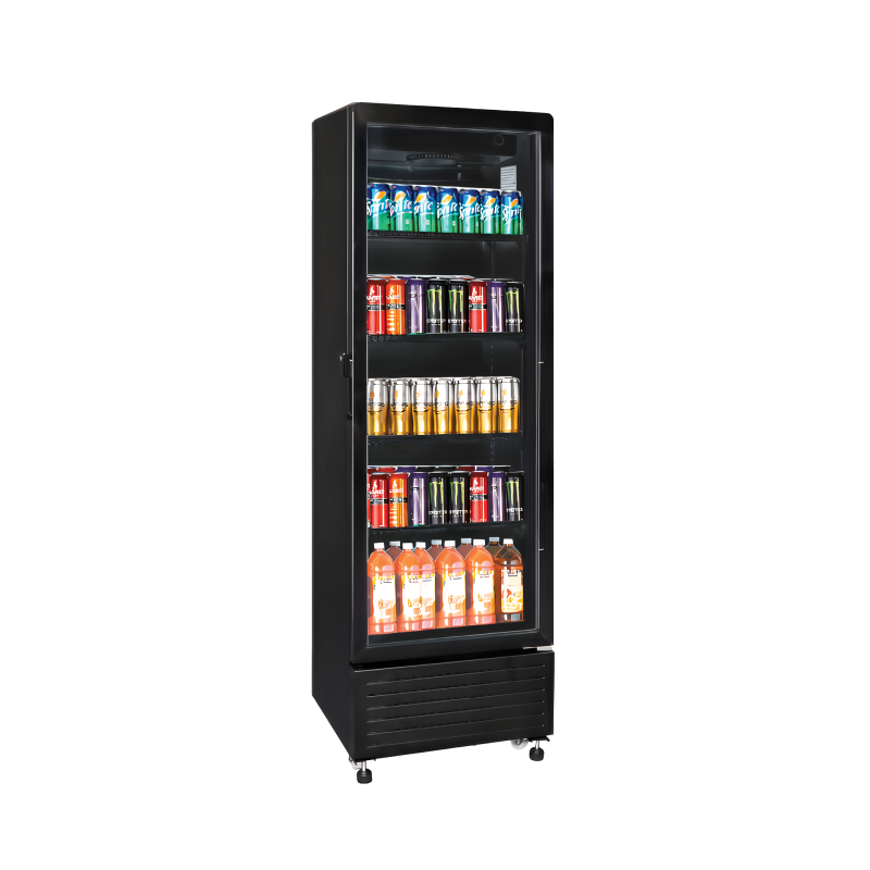 EXQUISITE - DC150 - ONE GLASS DOOR UPRIGHT FRIDGE