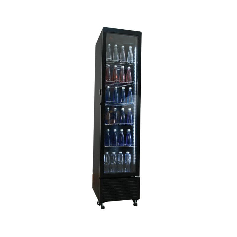 EXQUISITE - DC230 - ONE GLASS DOOR UPRIGHT FRIDGE