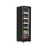 EXQUISITE - DC410 - ONE GLASS DOOR UPRIGHT FRIDGE WITH 3 COLOUR LED