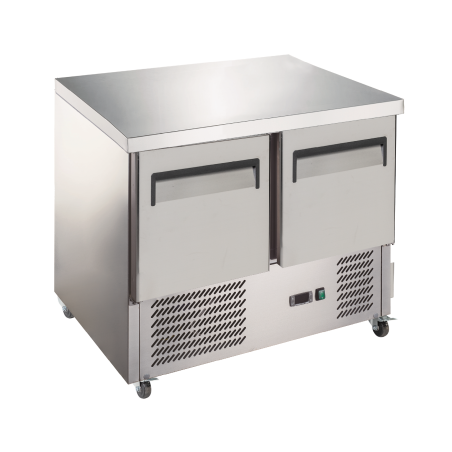 EXQUISITE - SLC250 - TWO SOLID DOORS FRIDGE