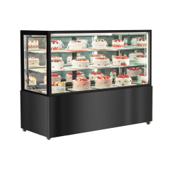 EXQUISITE - CDM215 - TWO SHELVES + BASE COLD CAKE DISPLAY