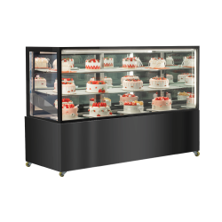 EXQUISITE - CDM218 - TWO SHELVES + BASE COLD CAKE DISPLAY