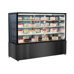 EXQUISITE - CDM318 - THREE SHELVES + BASE COLD CAKE DISPLAY