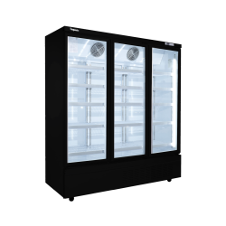 EXQUISITE - SMC1600 - THREE GLASS DOORS UPRIGHT FRIDGE