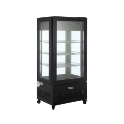 EXQUISITE - CDF550 - 4-SIDED GLASS UPRIGHT FREEZER