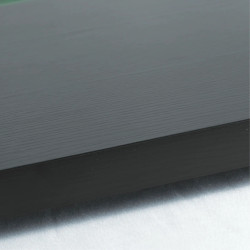 EXQUISITE - CD50 Walnut/Black - FLAT GLASS AMBIENT COUNTER TOP DISPLAY