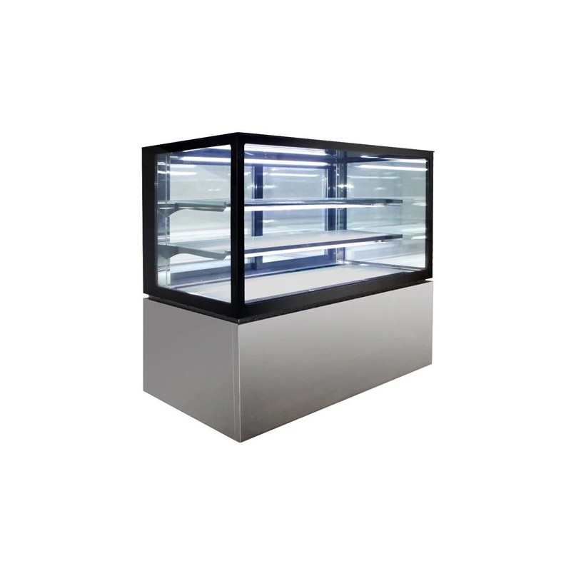 Anvil NDSV3750 Square Glass Display Fridge 3 Tier