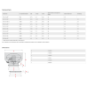 21" Vertical Exhaust Canopy Motor, Single Phase, 240V, 0.75 KW, 1 HP, Model: V53-756-SP