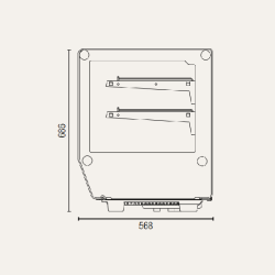 Exquisite - CTC120S - Counter Top Square Cake Display Refrigerators