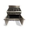 Used Cobra CR9DF - 900mm Six Burner Gas Range Static Oven - ST27UK006