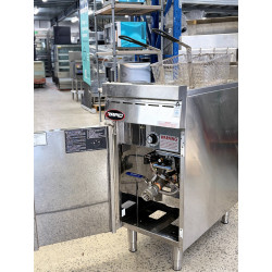 Used B+S Rapid RF-400 - Single Pan 2 Basket Rapid Gas Fryer - ST27UK027
