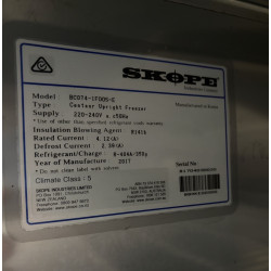Used Skope Centaur BC074-1FOOS-E Single Upright Freezer- ST27UK040